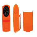 Clip On Orange Folding Compass